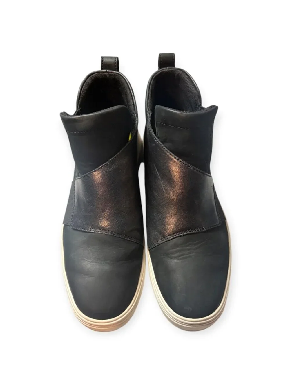 Timberland Women's Size 9 Londyn Chelsea Boots Black Nubuck Leather Shoes Ankle